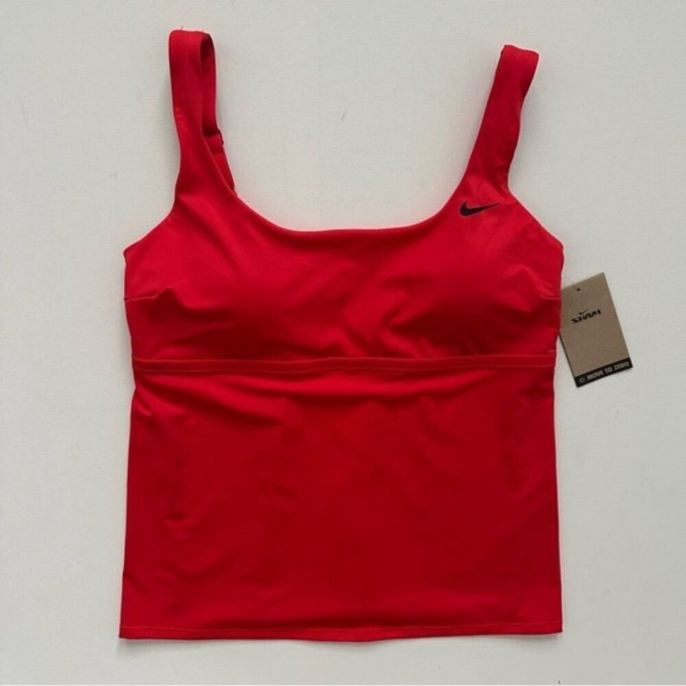 Nike Essential Scoopneck Tankini Top Size Xl